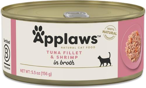 Tuna Fillet with Shrimp Canned Cat Food, 5.5-oz, case of 24