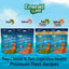 Wholly Fish! Tuna Recipe Cat Treats, 3-oz bag