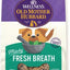 by Wellness Mother's Solutions Minty Fresh Breath Natural Oven-Baked Biscuits Dog Treats, 20-oz bag
