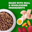 Paquete: Iams Proactive Health MiniChunks - Alimento seco con pollo y cereales integrales en croquetas pequeñas + Pedigree Choice Cuts en salsa (paquete variado) - Alimento húmedo para perros