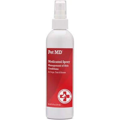 Aerosol medicado antiséptico y antimicótico para perros, gatos y caballos, botella de 8 oz