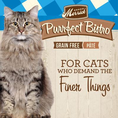 Purrfect Bistro Grain-Free Surf & Turf Grain-Free Canned Cat Food, 5.5-oz, case of 24