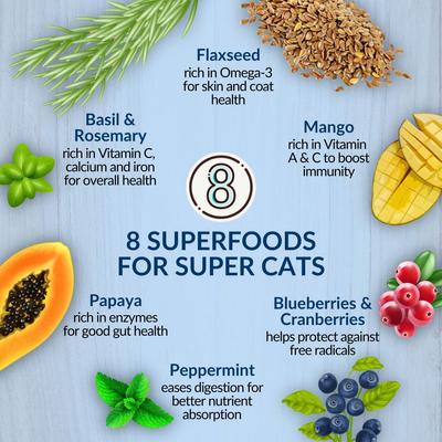 Roost New Zealand Chicken Grain-Free Complete Cat Health Dry Cat Food, 4-lb bag