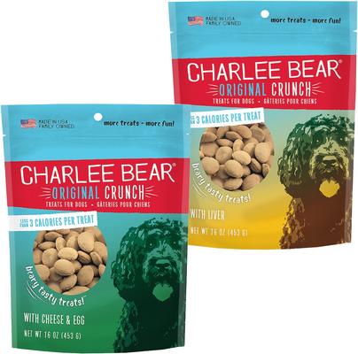 Bundle: Charlee Bear Liver Flavor + Cheese & Egg Flavor Dog Treats