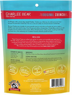 Bundle: Charlee Bear Liver Flavor + Cheese & Egg Flavor Dog Treats