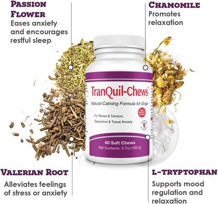 Chews Calming Dog Supplement, 60 count