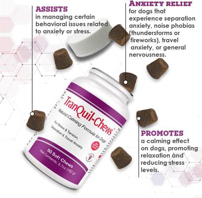 Chews Calming Dog Supplement, 60 count