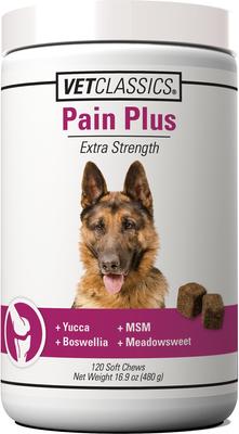 Pain Plus Extra Strength Soft Chews Dog Supplement, 120 count