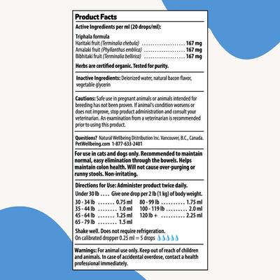 Smooth BM GOLD Bacon Flavored Liquid Digestive Supplement for Cats & Dogs, 4-oz bottle