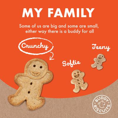 Original Oven Baked with Peanut Butter Dog Treats, 3.5-lb bag, bundle of 2