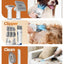 LM2 7-in-1 Tool Pet Hair Vacuum & Grooming Kit, 1.5-L