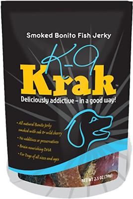 K-9 Krak Jerky Dog Treats, 2.5-oz bag