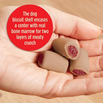 Bundle: Milk-Bone MaroSnacks Real Bone Marrow + Bacon Flavor Dog Treats