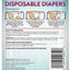 Bundle: Simple Solution Disposable Female Diapers, X-Small, 30 count + Fruitables Skinny Minis Pumpkin & Berry Flavor Dog Treats, 5-oz bag