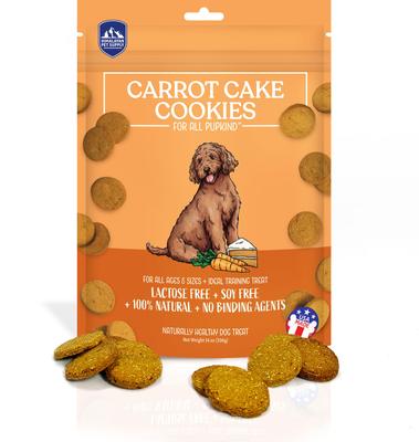 Grain-Free Peanut Butter Cookies Crunchy Dog Treats, 14-oz bag