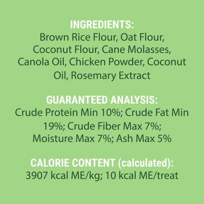 Grain-Free Chicken Pot Pie Cookies Crunchy Dog Treats, 14-oz bag