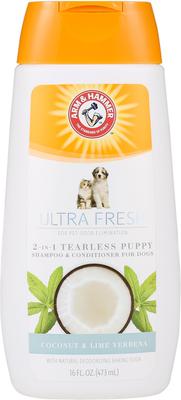 Pet Fresh 2-in-1 Tearless Coconut & Lemon Verbena Puppy Shampoo & Conditioner, 16-fl oz bottle