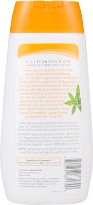 Pet Fresh 2-in-1 Tearless Coconut & Lemon Verbena Puppy Shampoo & Conditioner, 16-fl oz bottle