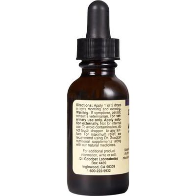 Gotas para los ojos Eye-C para perros y gatos, botella de 1 onza líquida