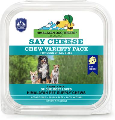 Say Cheese Variety Pack Dog Treats, 32-oz tub