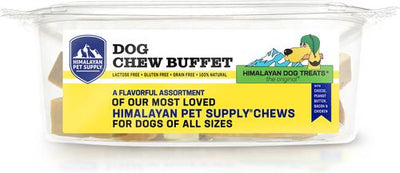 Dog Chew Buffet Variety Pack Dog Treats, 32-oz tub