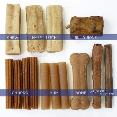 Dog Chew Buffet Variety Pack Dog Treats, 32-oz tub