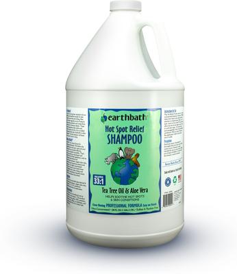 Hot Spot Relief Tea Tree & Aloe Dog & Cat Shampoo, 128-fl oz bottle