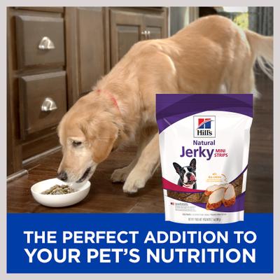 Natural Jerky Mini-Strips with Real Chicken Dog Treats, 7.1-oz bag