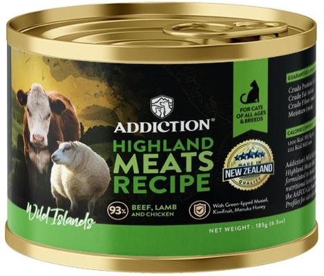 Comida húmeda enlatada para gatos Wild Islands Island Birds Premium con pollo y pavo, sin cereales, lata de 6.5 oz, caja de 24