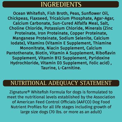 Whitefish Limited Ingredient Formula Canned Dog Food, 13-oz, case of 12