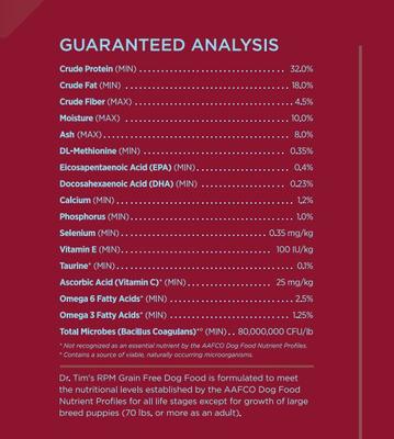 Salmon & Pork Grain-Free RPM Formula Dry Dog Food, 5-lb bag