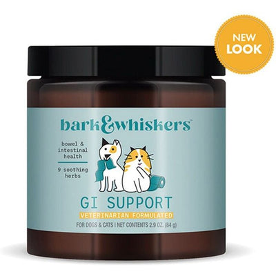 GI Support Supplement, Perros y Gatos. 80 g. - Bark & Whiskers