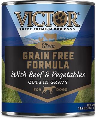 Grain-Free Chicken & Vegetables Stew Cuts Wet Dog Food or Topper, 13.2-oz, case of 12