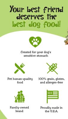 PetMix Original Grain-Free Dog Food, 2-lb bag