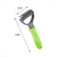 Dematting Double-Sided Dog Rake
