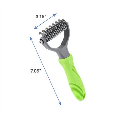 Dematting Double-Sided Dog Rake