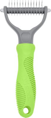 Dematting Double-Sided Dog Rake