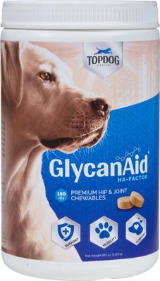 GlycanAid HA Factor Hip & Joint Chewables Dog Supplement, 150 count