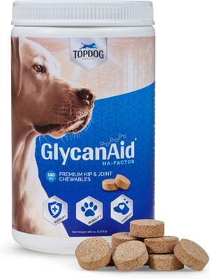 GlycanAid HA Factor Hip & Joint Chewables Dog Supplement, 150 count
