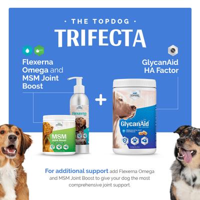 GlycanAid HA Factor Hip & Joint Chewables Dog Supplement, 150 count