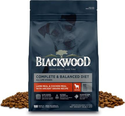 Complete & Balanced Diet Adult Lamb Meal & Chicken Meal with Ancient Grains Recipe Dry Dog Food, 10-lb bag