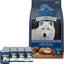 Paquete: Alimento seco para perros mayores Blue Buffalo Wilderness Chicken + Alimento enlatado para perros mayores Turkey & Chicken Grill