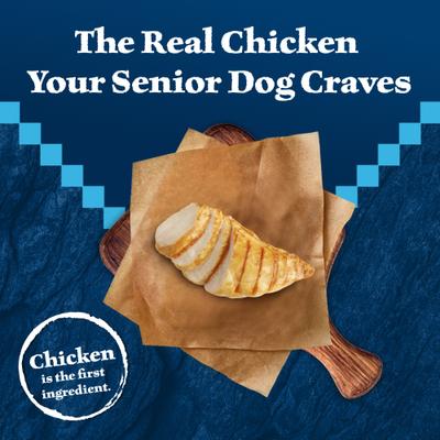 Paquete: Alimento seco para perros mayores Blue Buffalo Wilderness Chicken + Alimento enlatado para perros mayores Turkey & Chicken Grill
