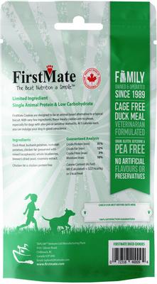Cage Free Duck Meal & Blueberries Grain-Free Dog Treats, 8-oz bag