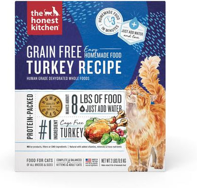 Bundle: The Honest Kitchen Dehydrated Turkey + Dehydrated Chicken Cat Food
