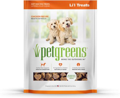 Li'l Treats Bacon & Cheese Flavor Dog Treats, 6-oz bag