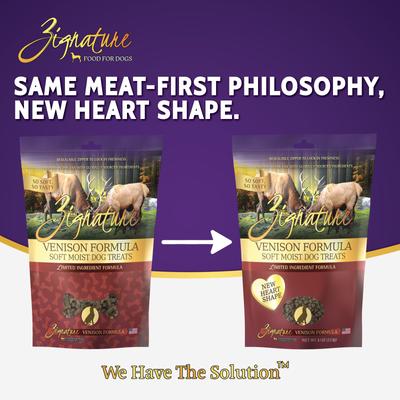 Venison Flavored Soft Dog Treats, 4-oz bag