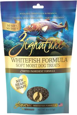 Whitefish Flavored Soft Dog Treats, 4-oz bag