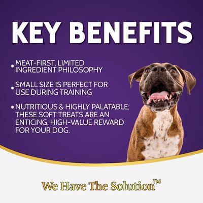 Whitefish Flavored Soft Dog Treats, 4-oz bag