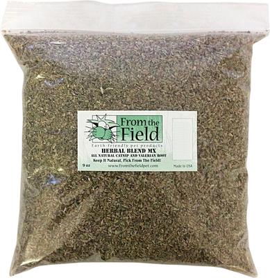 Valeriana y mezcla de hierbas MX Catnip, bolsa de 9 oz